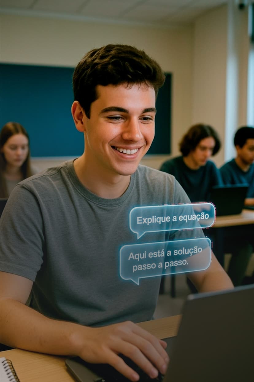 Assistente educacional com IA
