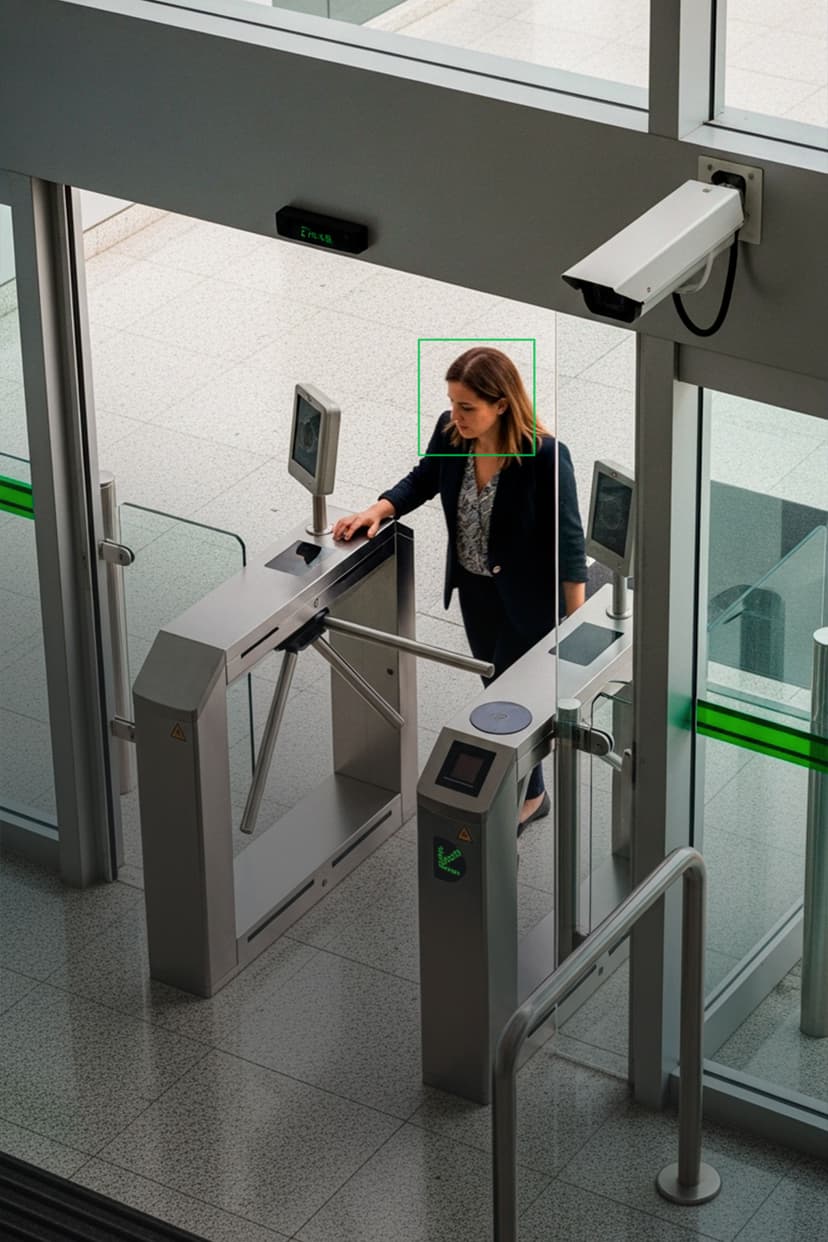 Reconhecimento facial para controle de acesso