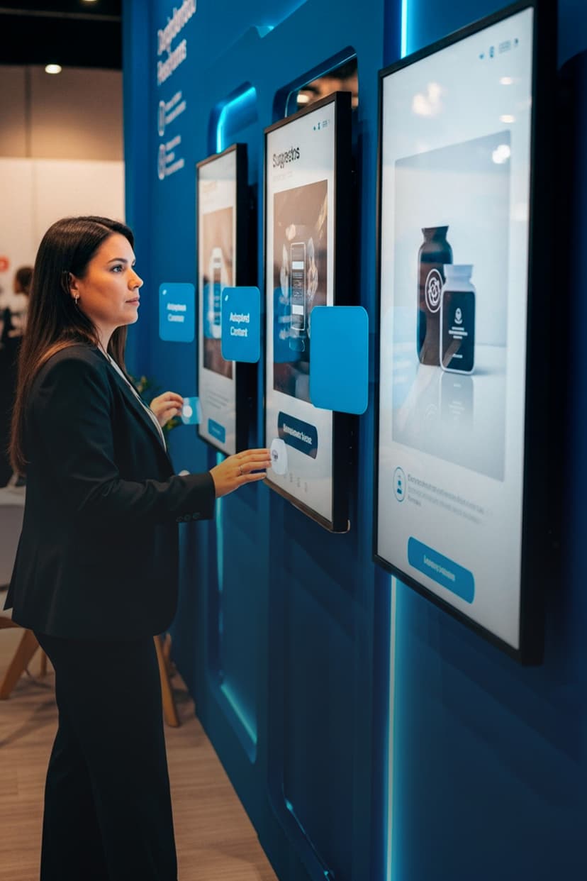 Ambientes adaptativos com mídia personalizada